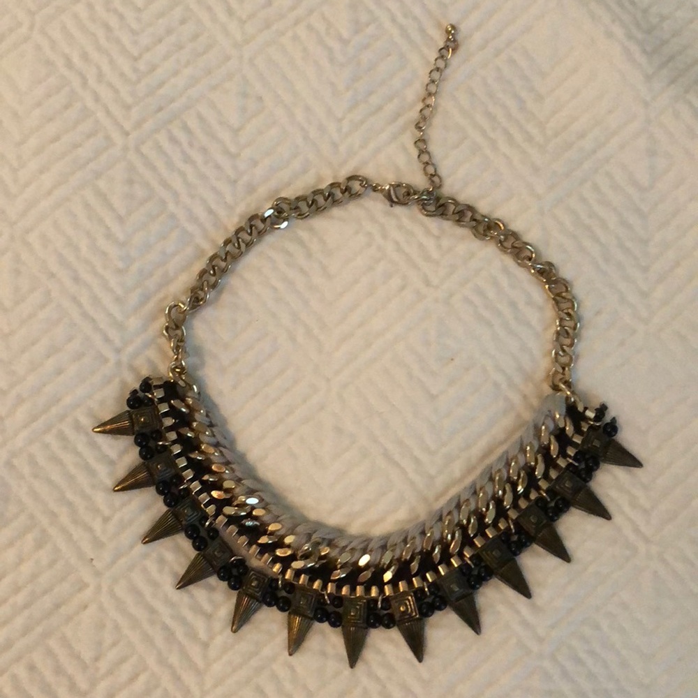 Spiked Statement Necklace